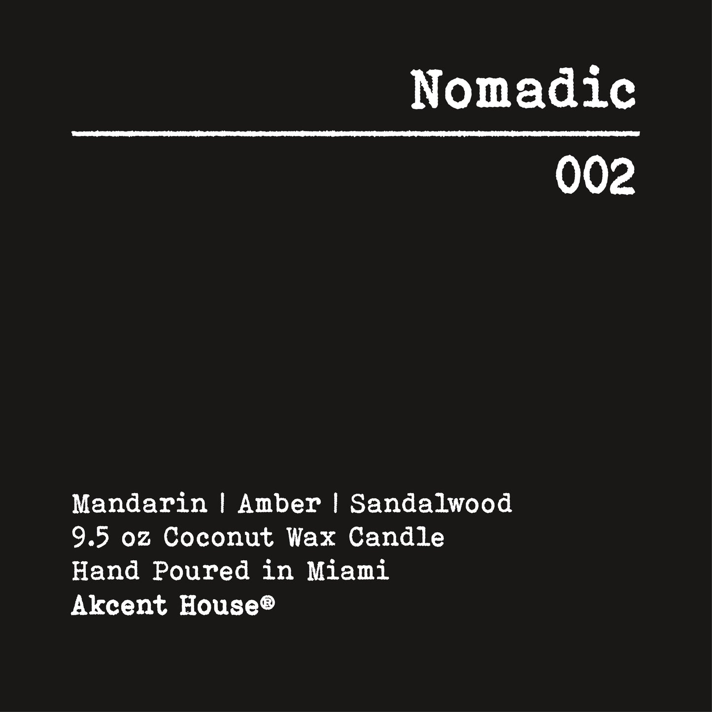 Nomadic Candle