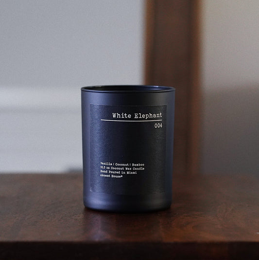 White Elephant Candle